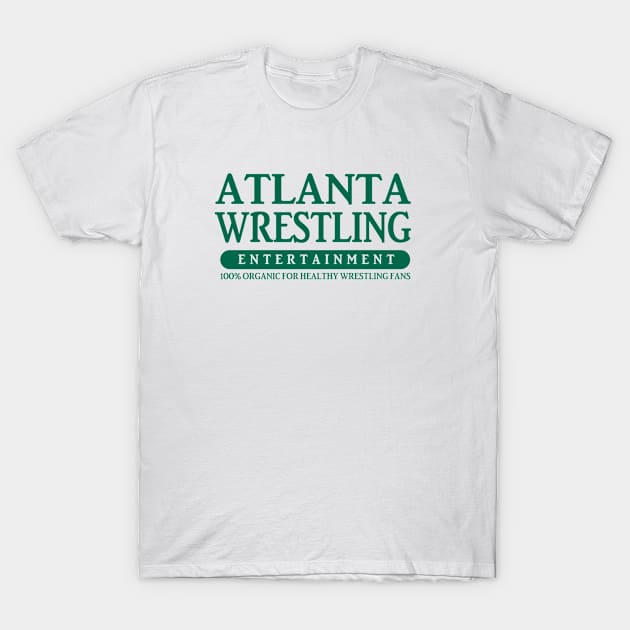 AWE: Healthy Wrestling Fans T-Shirt by AtlantaWrestlingEnt